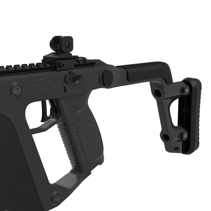 Submachine Gun KRISS Vector 3D