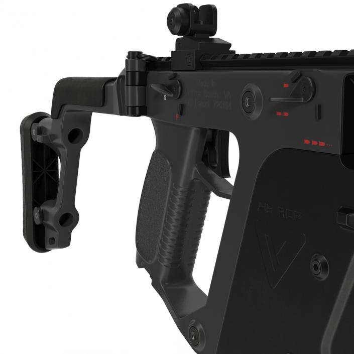 Submachine Gun KRISS Vector 3D