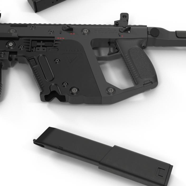 Submachine Gun KRISS Vector 3D