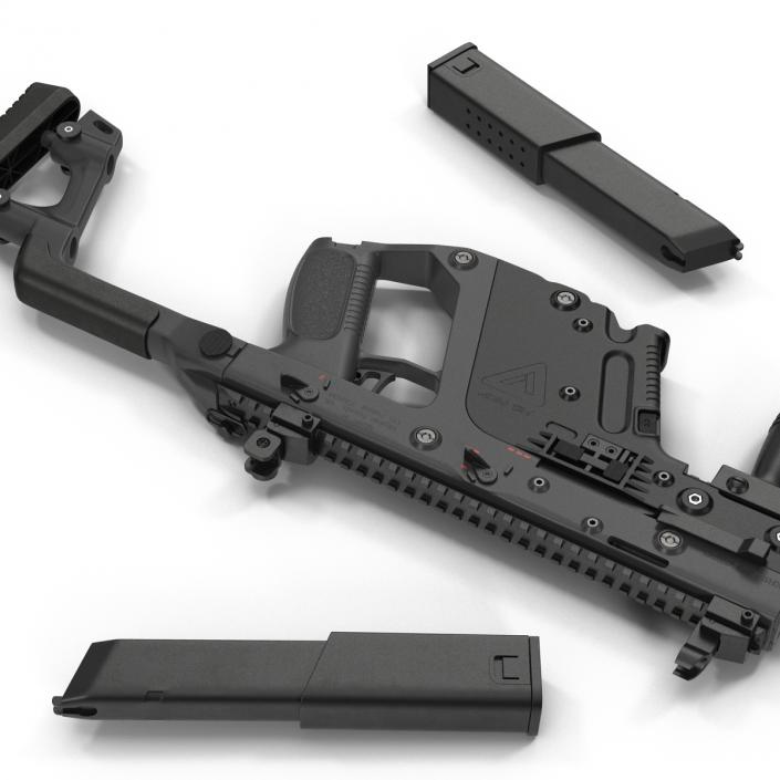 Submachine Gun KRISS Vector 3D