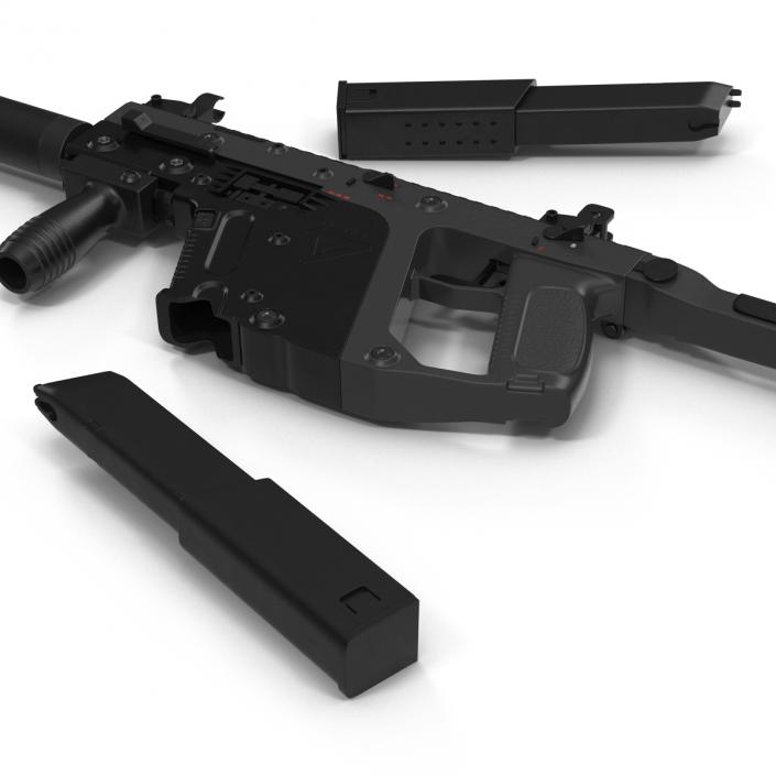 Submachine Gun KRISS Vector 3D