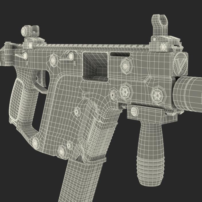 Submachine Gun KRISS Vector 3D