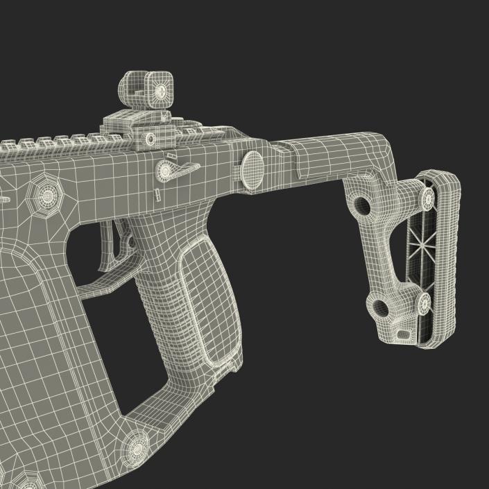 Submachine Gun KRISS Vector 3D