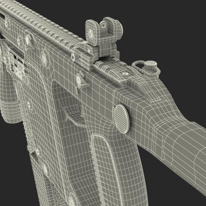 Submachine Gun KRISS Vector 3D