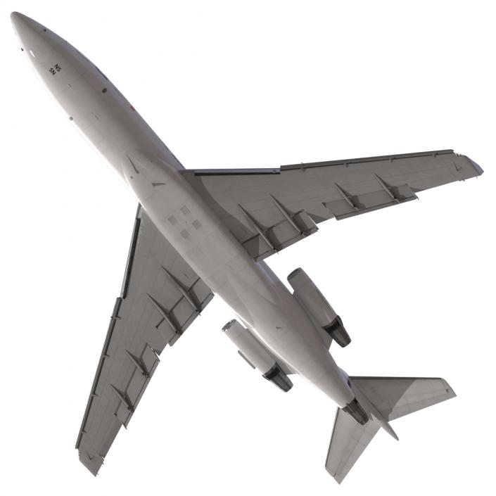 3D model Boeing 727-100 Private Air France Rigged