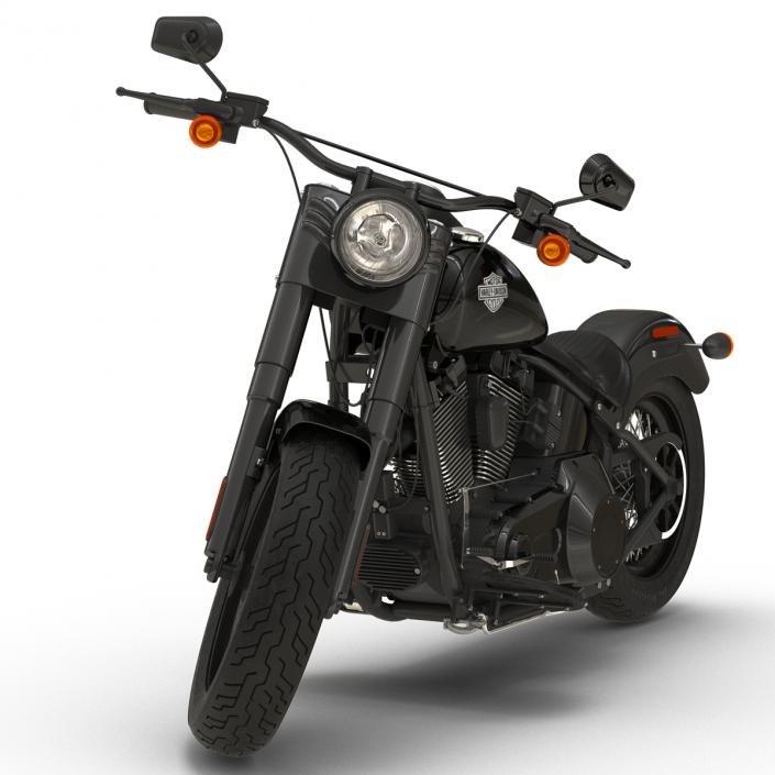 3D Harley Davidson Softail Slim 2016 model