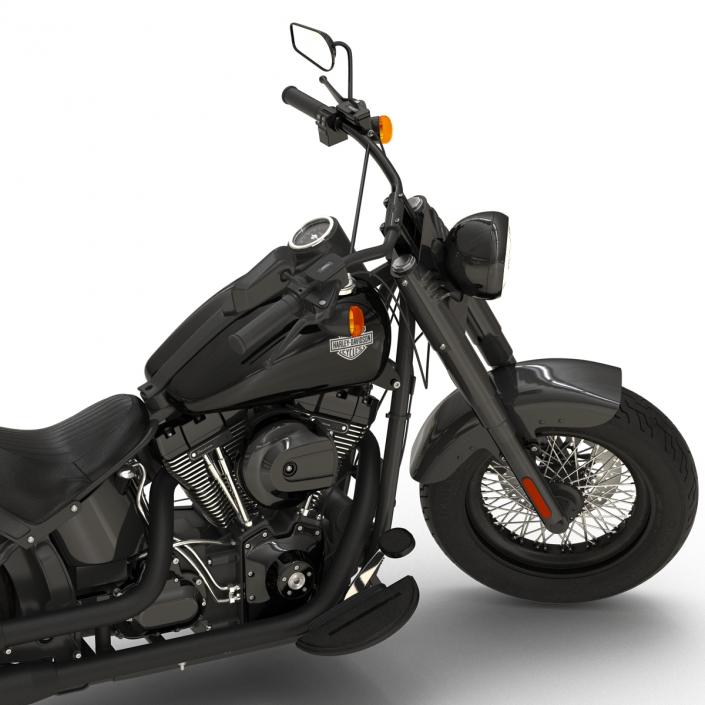 3D Harley Davidson Softail Slim 2016 model