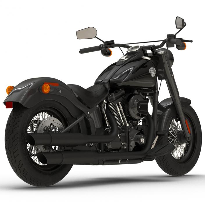 3D Harley Davidson Softail Slim 2016 model