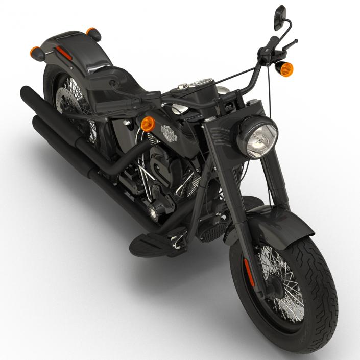 3D Harley Davidson Softail Slim 2016 model