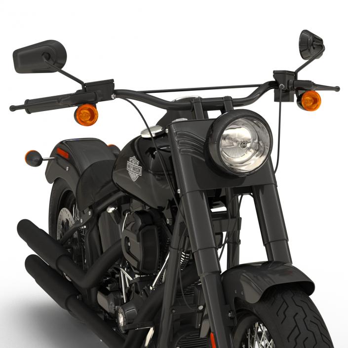 3D Harley Davidson Softail Slim 2016 model