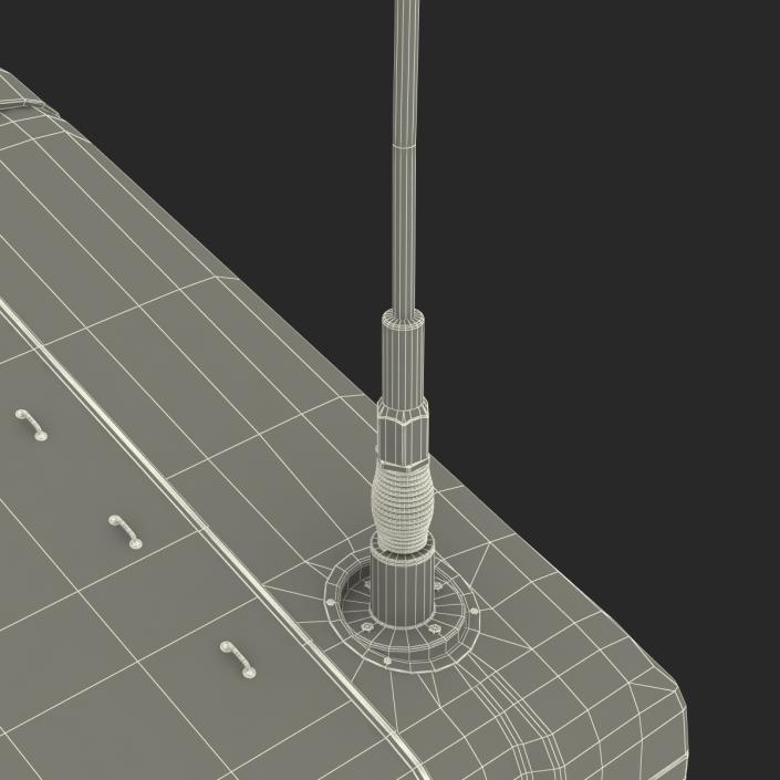 3D model Humvee Desert Rigged