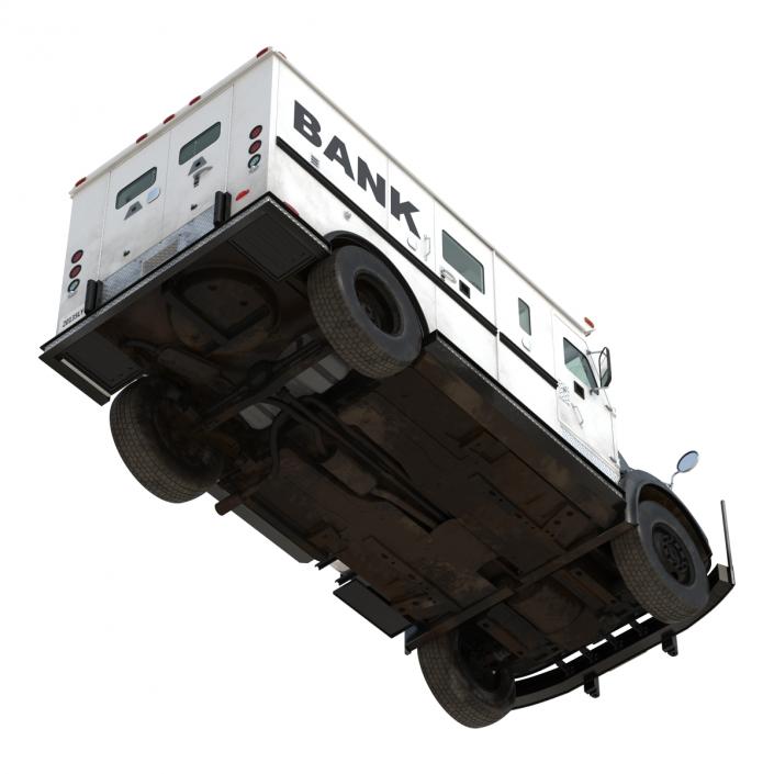 3D model Bank Armored Car 2 Rigged