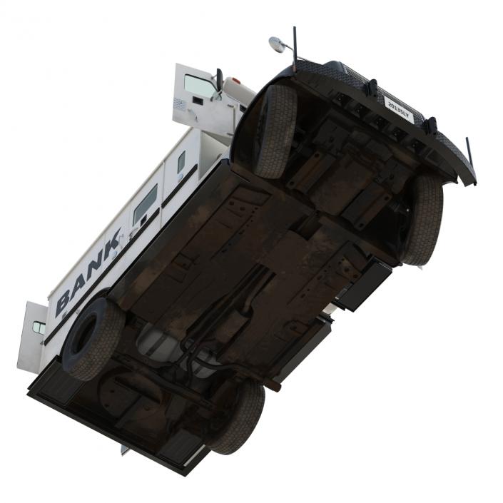 3D model Bank Armored Car 2 Rigged