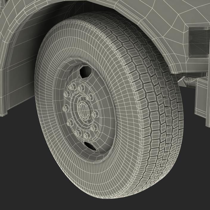 3D model Bank Armored Car 2 Rigged