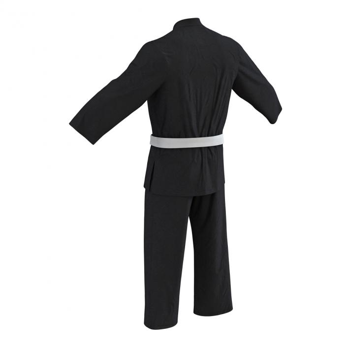 Karate Black Suit 3D