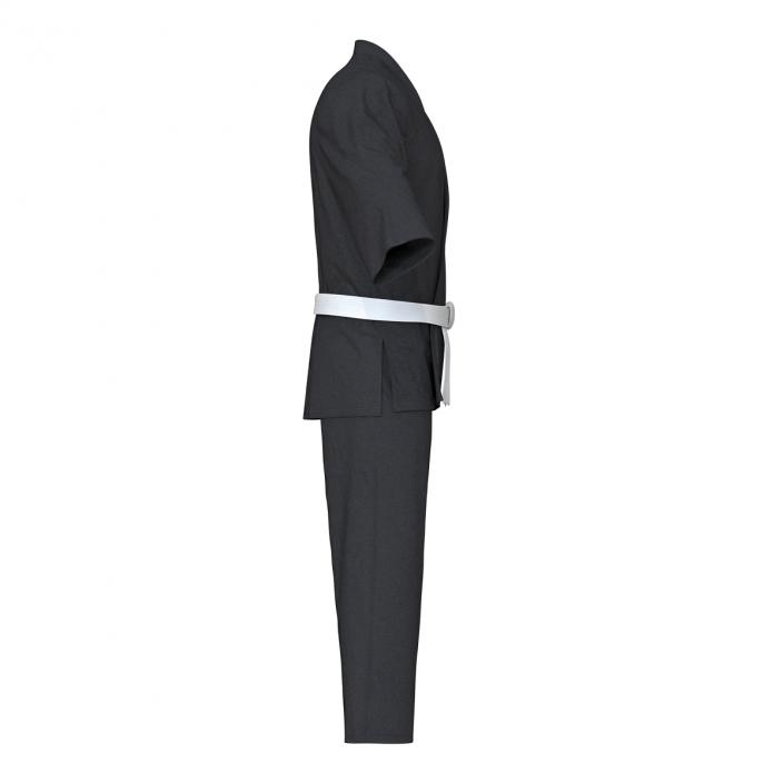 Karate Black Suit 3D