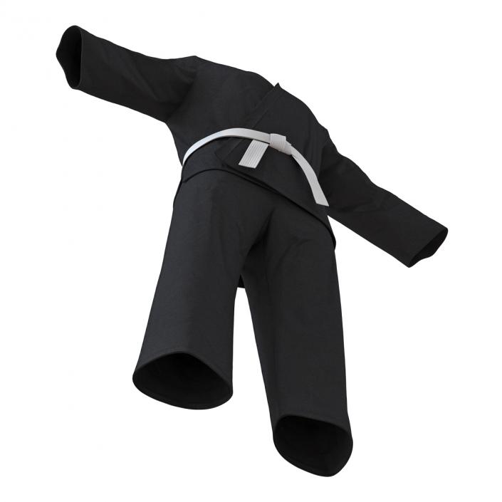 Karate Black Suit 3D