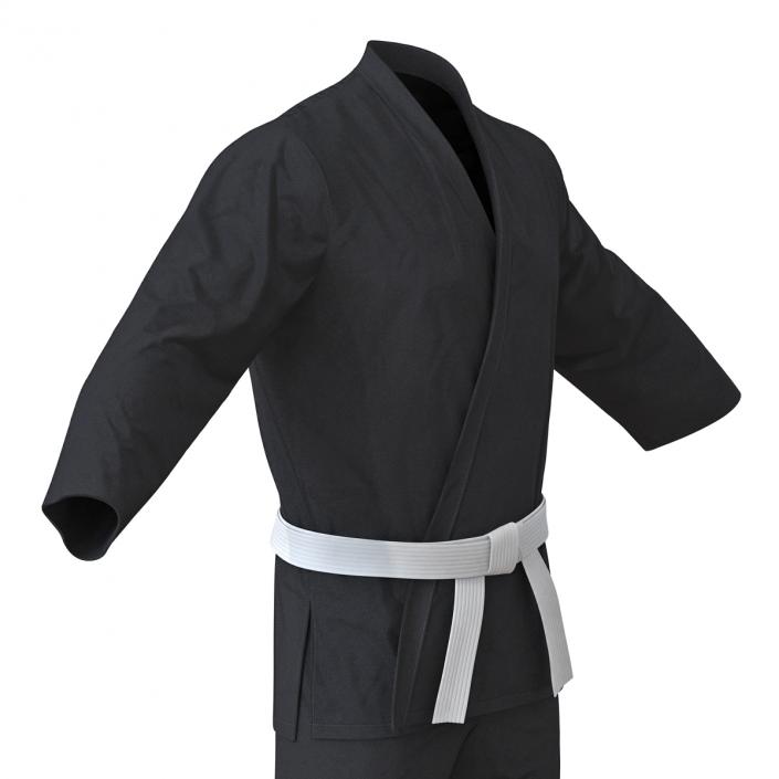 Karate Black Suit 3D