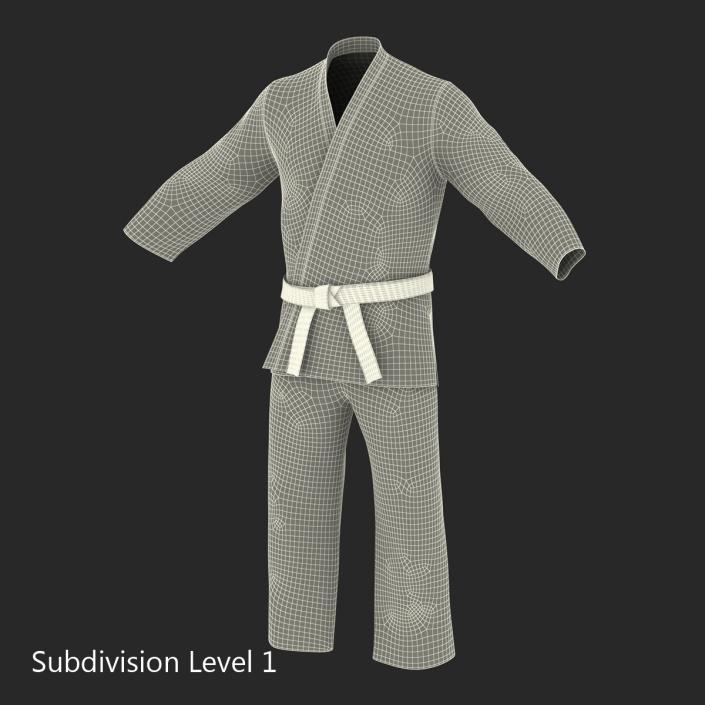 Karate Black Suit 3D