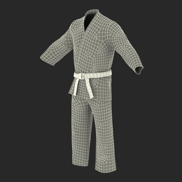 Karate Black Suit 3D