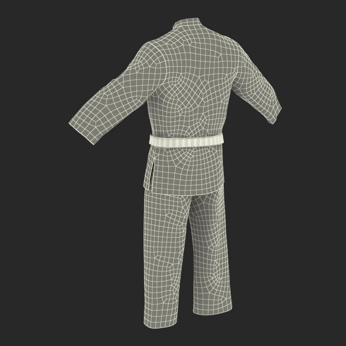 Karate Black Suit 3D