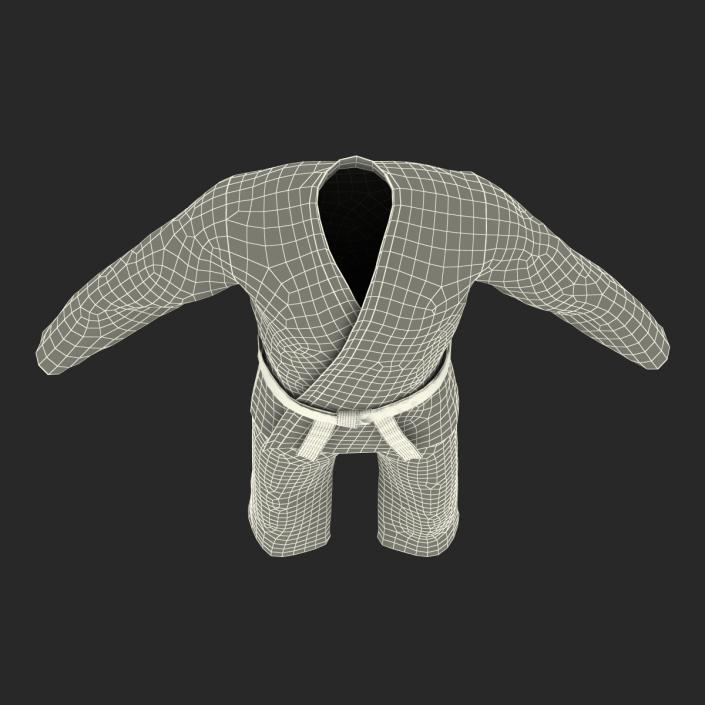 Karate Black Suit 3D