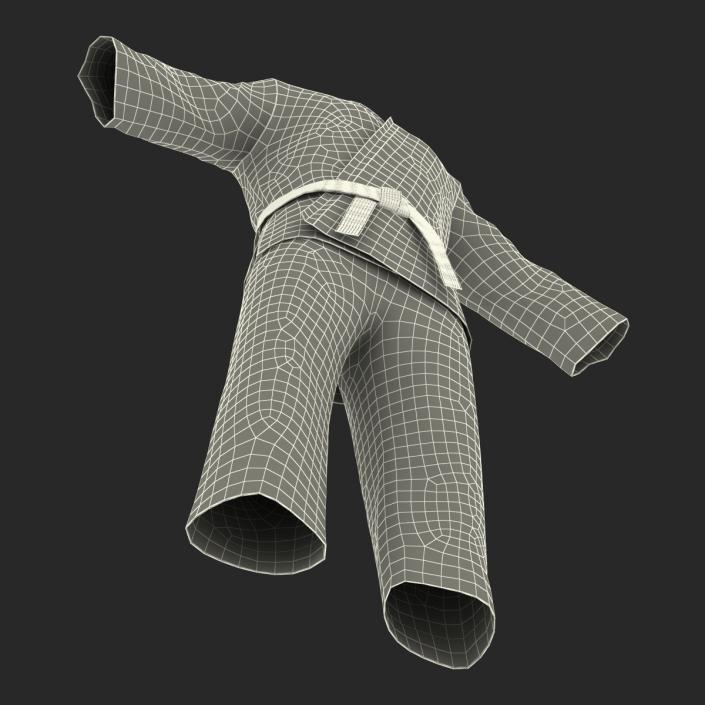 Karate Black Suit 3D