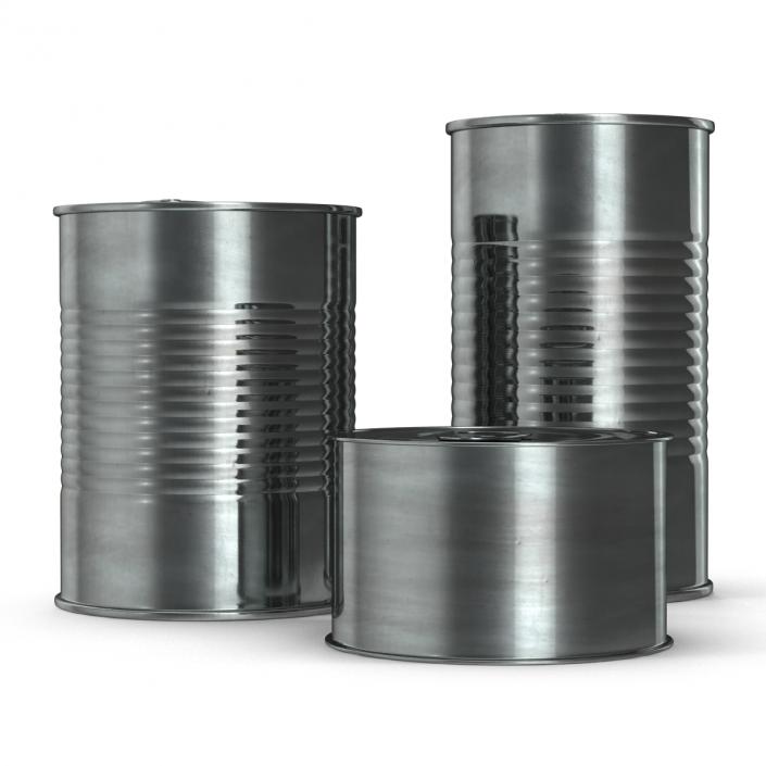 Tin Cans Set 3D