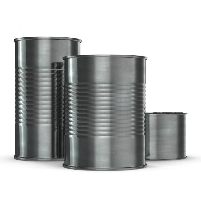 Tin Cans Set 3D