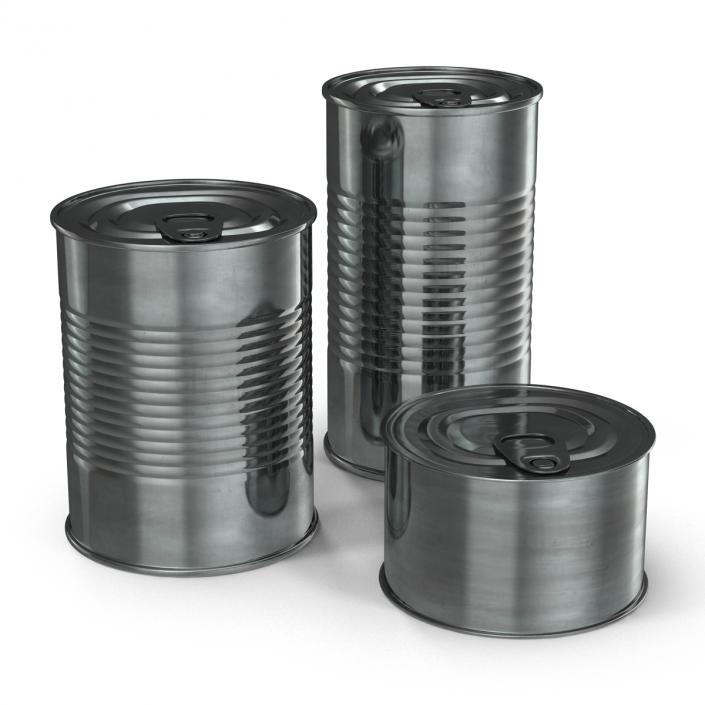 Tin Cans Set 3D