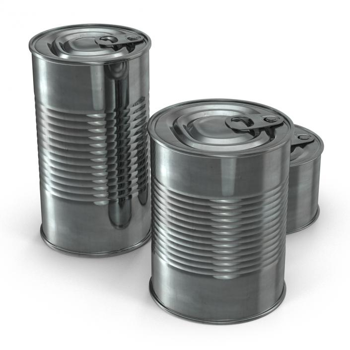 Tin Cans Set 3D