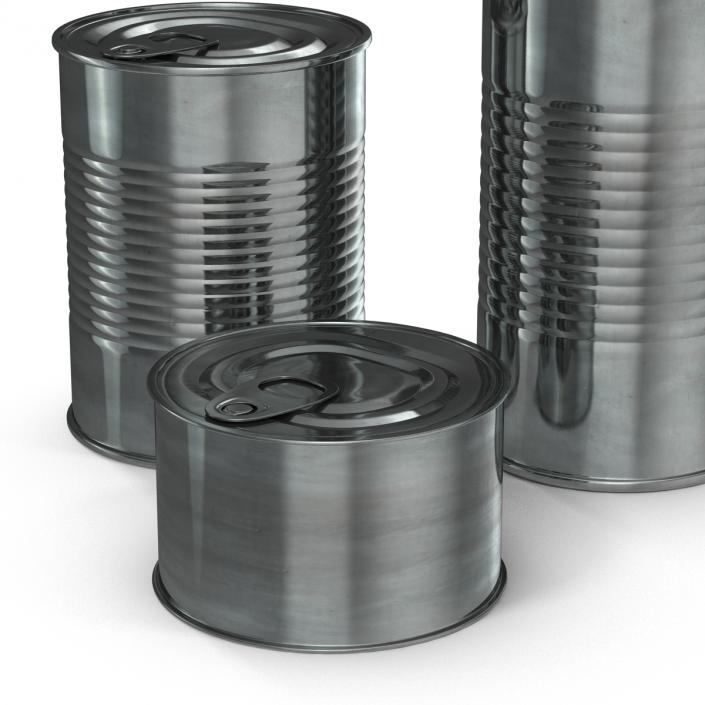 Tin Cans Set 3D