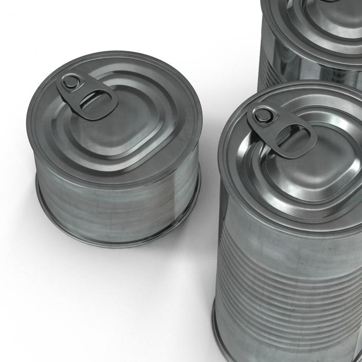 Tin Cans Set 3D