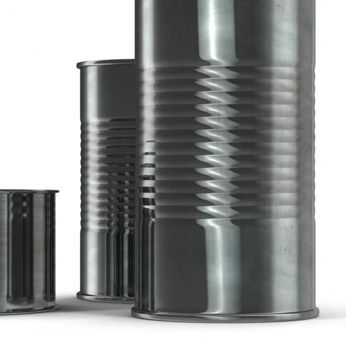 Tin Cans Set 3D