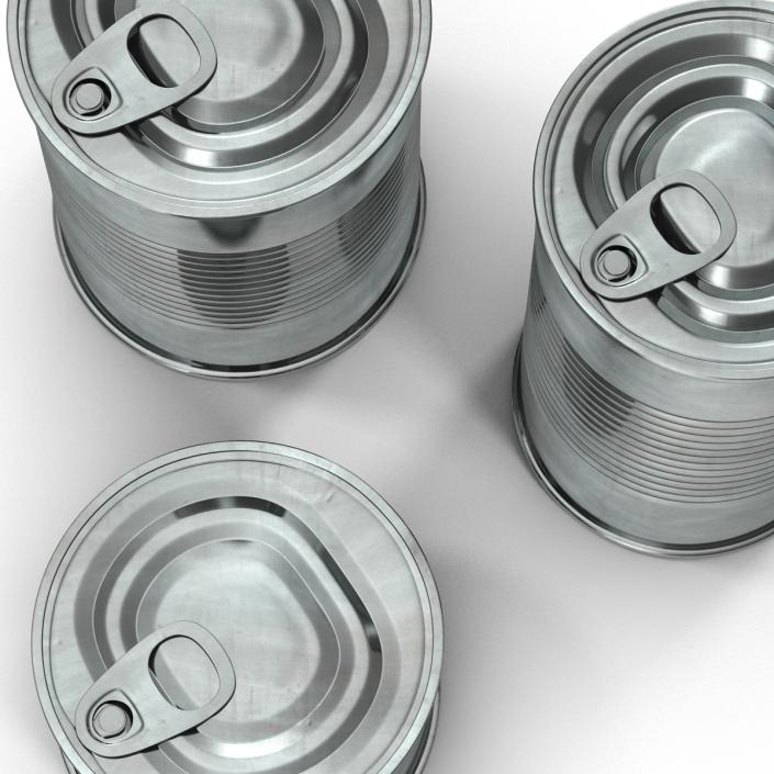 Tin Cans Set 3D