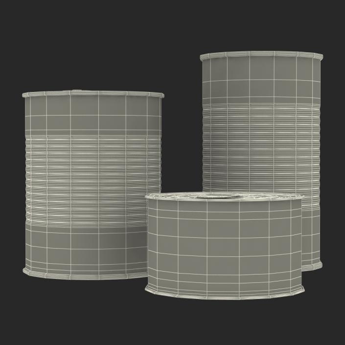 Tin Cans Set 3D