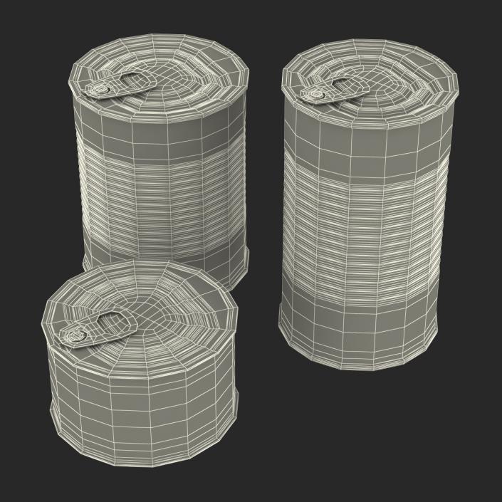 Tin Cans Set 3D