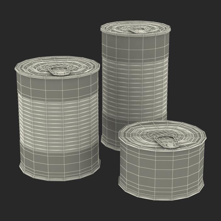 Tin Cans Set 3D