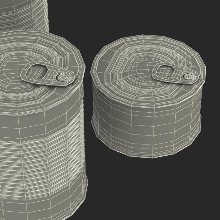 Tin Cans Set 3D