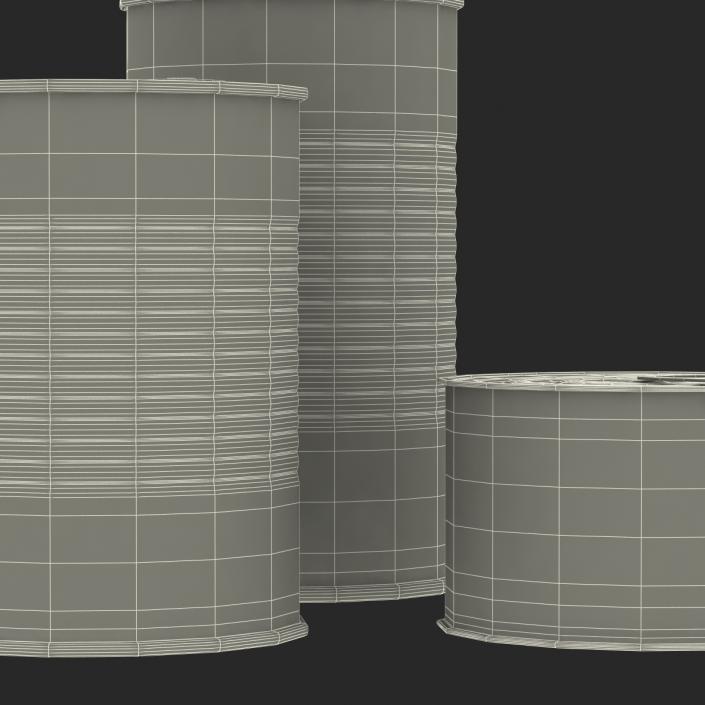 Tin Cans Set 3D