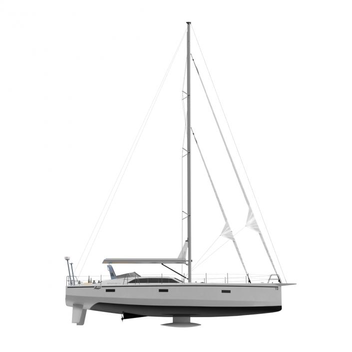 Offshore Sailing Yacht 3D