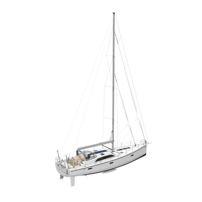 Offshore Sailing Yacht 3D