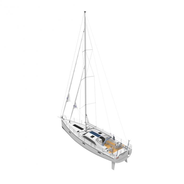 Offshore Sailing Yacht 3D