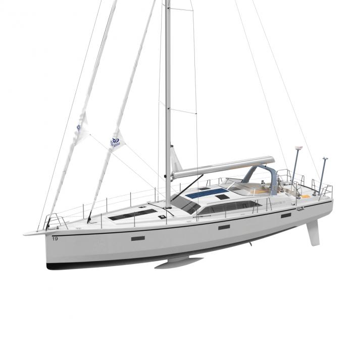 Offshore Sailing Yacht 3D