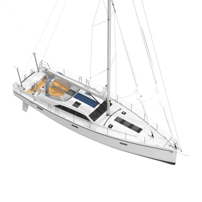 Offshore Sailing Yacht 3D