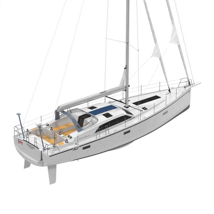 Offshore Sailing Yacht 3D