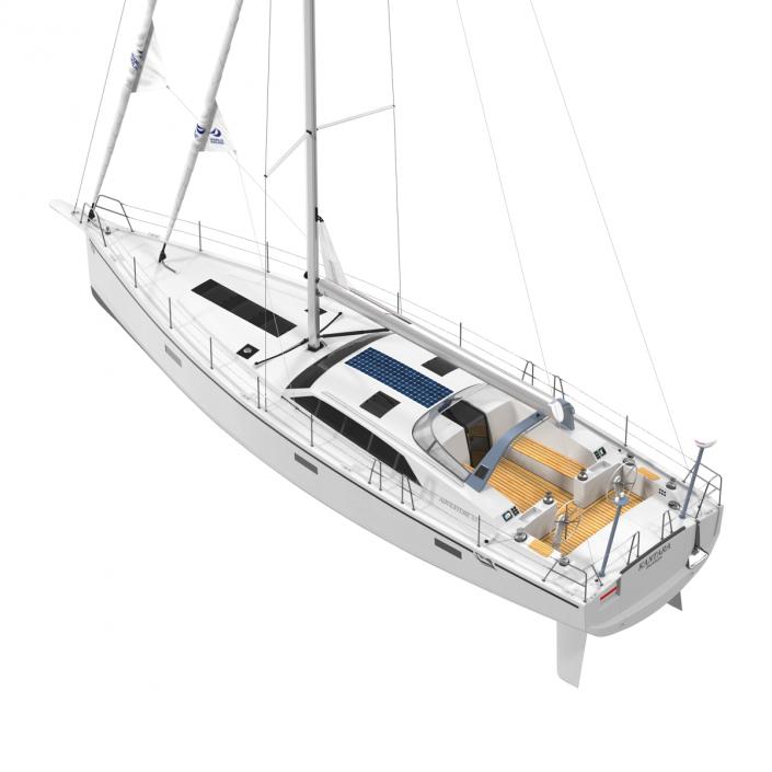 Offshore Sailing Yacht 3D