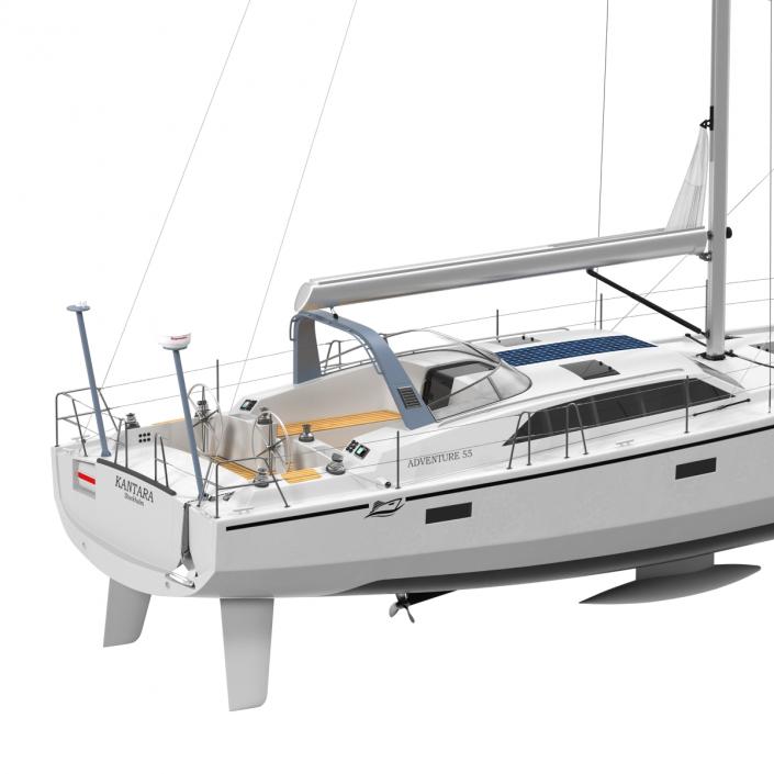 Offshore Sailing Yacht 3D