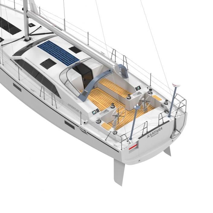 Offshore Sailing Yacht 3D