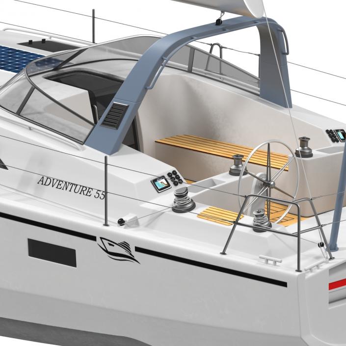 Offshore Sailing Yacht 3D